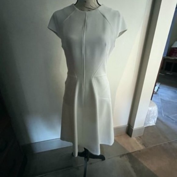 Lela Rose "Blair" Dress in Cream - Size 8 - Picture 3 of 10